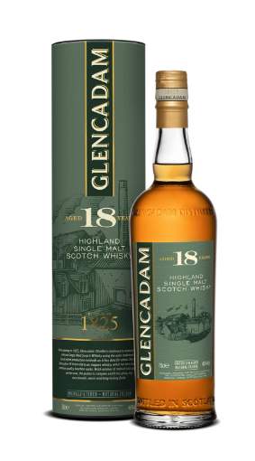 Picture of *WHISKY 18 YO SINGLE MALT GLENCADAM 0,7L 46% 6/1