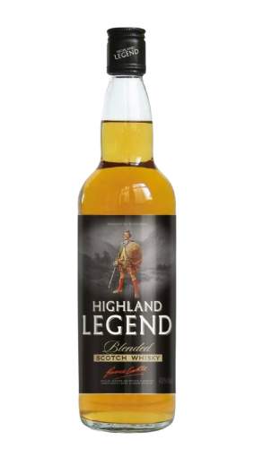 Picture of *WHISKY HIGHLAND LEGEND BLENDED SCOTCH 0,7L 40% 12/1